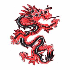 Patch Bordado - Dragão Oriental Chines DV80138-226