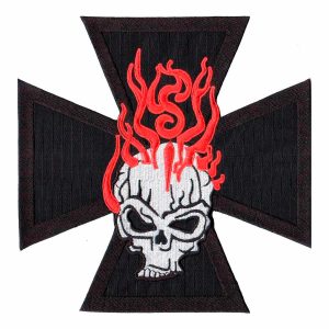Patch Bordado - Caveira Cruz De Ferro - Grande DV80158-230