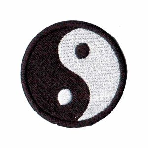 Patch Bordado - Bem Mal Yin Yang Taoismo DV80403-168