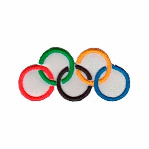 Patch Bordado - Simbolo Aneis Argolas Olimpiadas DV80452-452