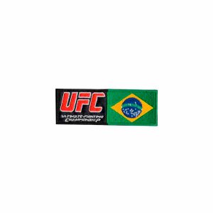Patch Bordado - Bandeira Brasil E Ufc Mma DV80477-396