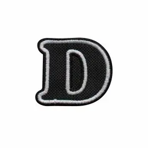 Patch Bordado - Alfabeto Letra D DV80517-419