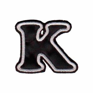Patch Bordado - Alfabeto Letra K DV80524-419