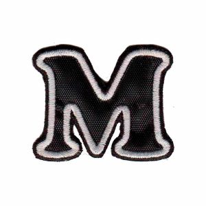 Patch Bordado - Alfabeto Letra M DV80526-419