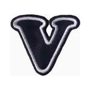 Patch Bordado - Alfabeto Letra V DV80535-419