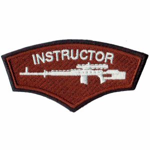 Patch Bordado - Militar Airsoft Instrutor Sniper DV80545-13