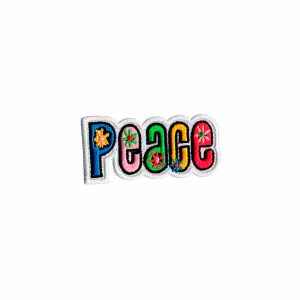 Patch Bordado - Modinha - Paz C/ Flores DV80618-13