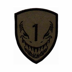Patch Bordado - Airsoft Cabeça de Tubarão DV80664-