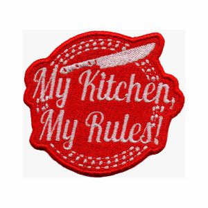 Patch Bordado - Minha Cozinha Minhas Regras DV80675-