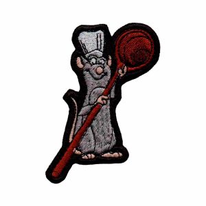 Patch Bordado - Ratinho Cozinha Ratatouille DV80699-