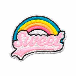 Aplique Patch Bordado Modinha Fashion - Sweet - Doce DV80772-