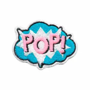 Aplique Patch Bordado Moda Fashion - Balao Chat Pop DV80775-