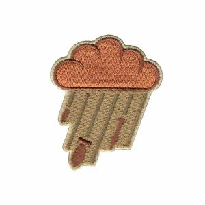 Patch Bordado - Nuvem Chuva Misseis Missil Airsoft DV80837-288
