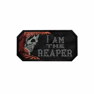 Patch Bordado - Eu sou a Morte I am the reaper DV80849-268