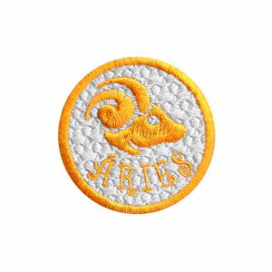 Patch Bordado - Simbolo Signo de Aries DV80857-276
