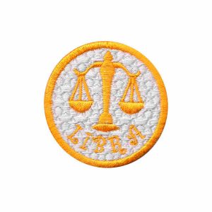 Patch Bordado - Simbolo Signo de Libra DV80861-280
