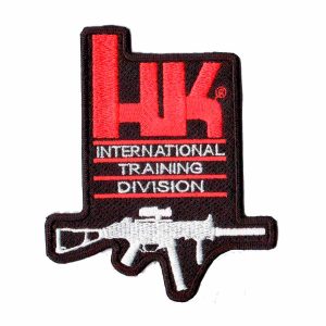 Patch Bordado - Rifle Arma Heckler & Koch Marca Hk EX10038-162