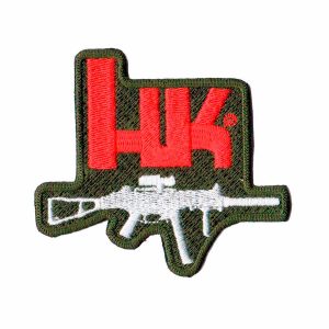 Patch Bordado - Simbolo Marca Fusil MIlitar HK  EX10040-84