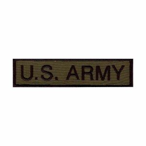 Patch Bordado - Tarja Uniforme Exercito USA Us Army EX10058-15P