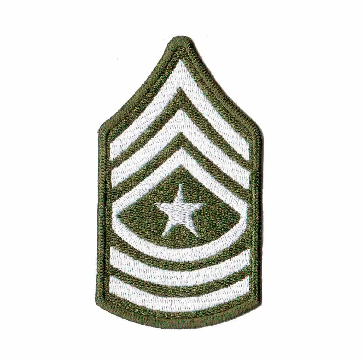 Patch Bordado Patente 3º Sargento Major EUA US Army EX10074-280