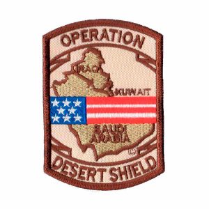 Patch Bordado Guerra Iraque Operation Desert Shield EX10103-194