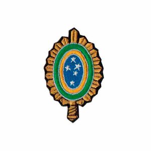 Patch Bordado - Simbolo Brasão Exército Brasileiro EX10104-122