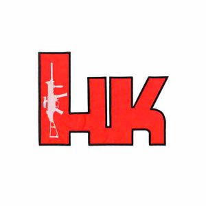 Patch Bordado - Rifle Hk Arma Costas Grande EX10114-23G