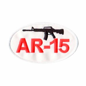 Patch Bordado - Fuzil Forças Armadas Rifle Ar-15 EX10127-281