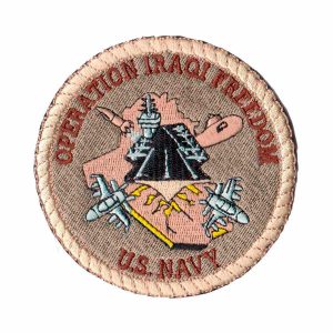 Patch Bordado - Operation Iraqi Freedom US Navy MR40023-82