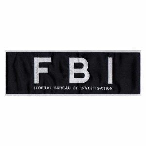 Patch Bordado - FBI Federal Bureal PL60025-28G
