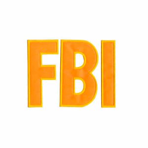 Patch Bordado - Policia FBI USA PL60026-103