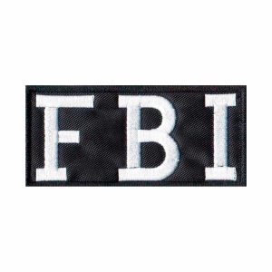 Patch Bordado - FBI - Policia Federal Americana Eua PL60029-96