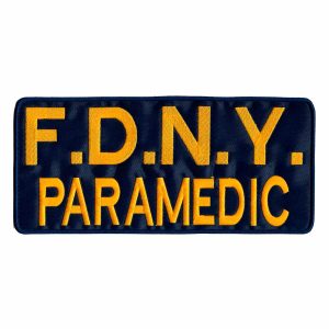 Patch Bordado - Bombeiros Nova York Fdny Paramedic PL60032-G06