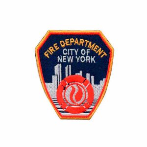 Patch Bordado - Bombeiros FDNY Grande PL60034-17G