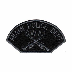 Patch Bordado - Departamento Policia Swat Miami PL60053-419