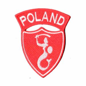 Patch Bordado - Escudo Policia Varsovia Polonia PL60062-260
