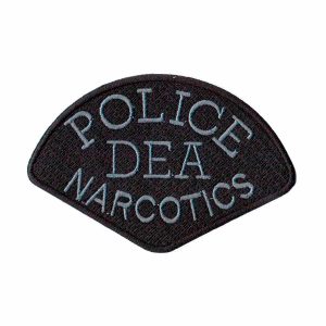 Patch Bordado - Divisao Narcoticos Policia Dea Eua PL60067-287