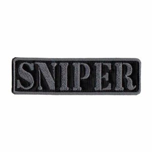 Patch Bordado - Airsoft Tarja Sniper PL60089-406