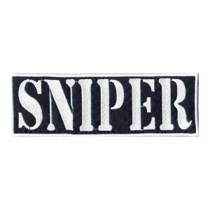 Patch Bordado - Airsoft - Sniper PL60090-90