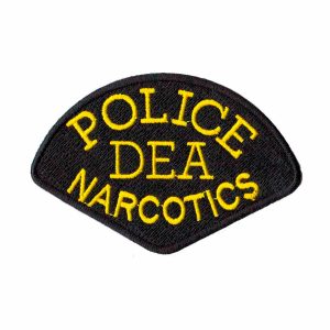 Patch Bordado - Divisa Anti Drogas Dea Eua USA PL60118-124