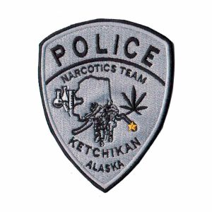 Patch Bordado - Policia Divisao Anti Drogas Alaska PL60129-123