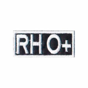 Patch Bordado - Tipo Sanguineo Rh O+ PL60135-215