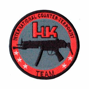 Patch Bordado - Airsoft Rifle Hk Anti Terrorista PL60157-81