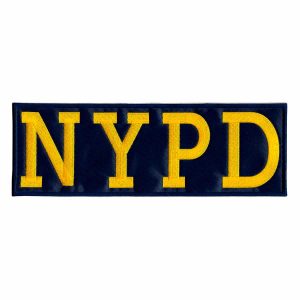 Patch Bordado - Policia Nova Iorque Nypd PL60163-27G