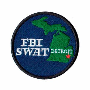 Patch Bordado - Fbi Swat Policia Federal Detroit PL60169-177