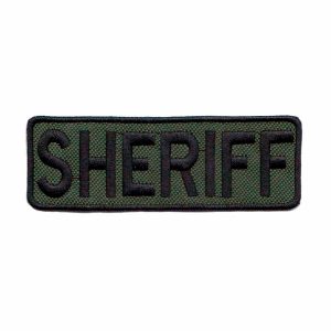 Patch Bordado - Policia Xerife Sheriff Eua PL60182-245