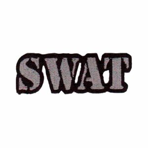 Patch Bordado - Swat Força Serviço Tatico Armas PL60190-02P