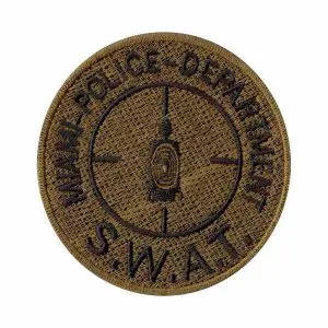 Patch Bordado - Tatico Policia Swat Miami Florida PL60263-210