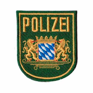 Patch Bordado - Escudo Alemao Policia Polizei PL60268-51