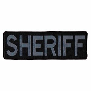 Patch Bordado - Sheriff Policia Eua Tarjao PL60273-29G